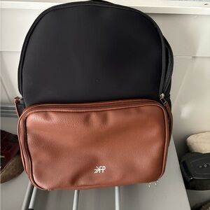 Black and Brown Men's Backpack